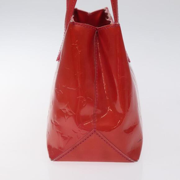 LOUIS VUITTON Monogram Vernis Wilshire PM Hand Bag Rose Pop M93643 - Picture 4 of 12